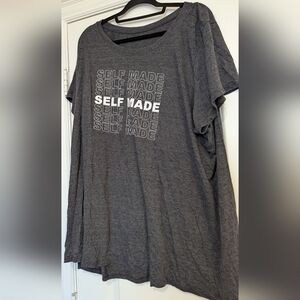 Torrid Gray 'Self Made' Women's Tee